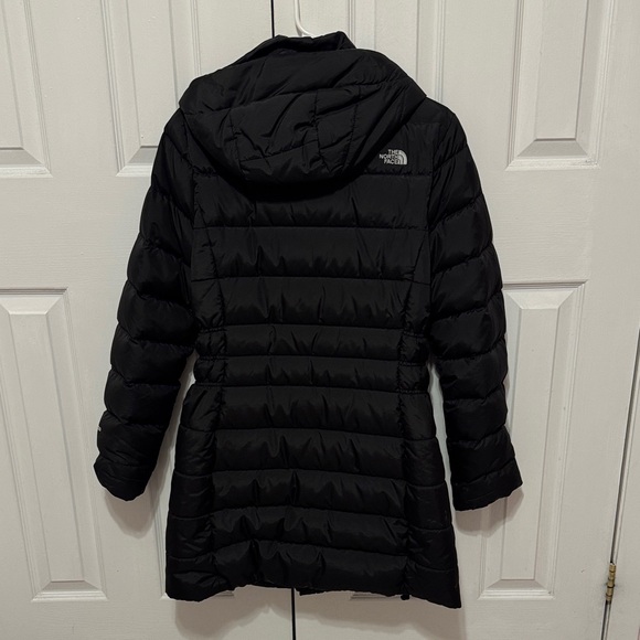 North Face Women's Quilted Black Puffer Coat - Picture 4 of 5